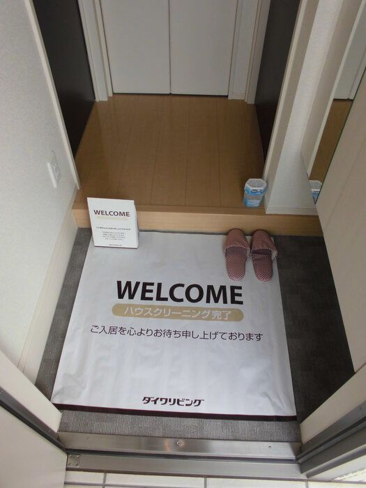 ヴィラコリーナの玄関