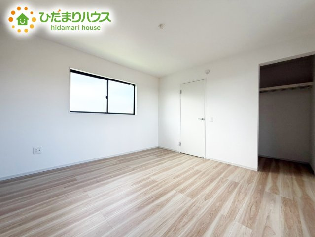 【寝室】 | 水戸市住吉町4期　新築戸建　4号棟 | 寝室にはウォークインクローゼットを完備