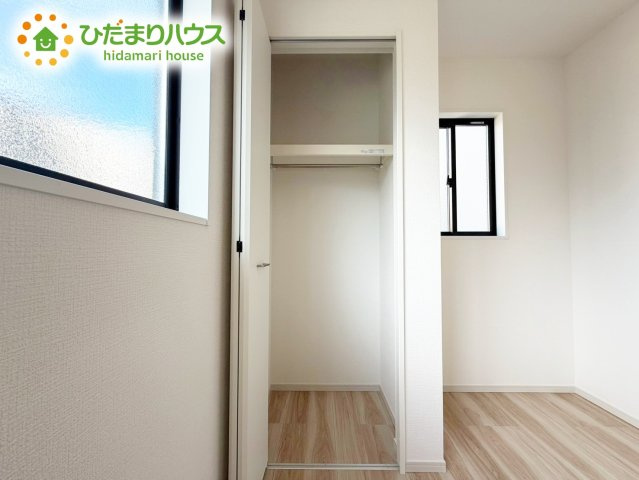 【収納】 | 水戸市住吉町4期　新築戸建　4号棟 | 備え付け収納で、スッキリお片付け！