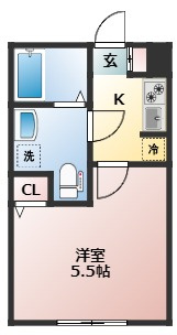 【間取り】 | クレール十条