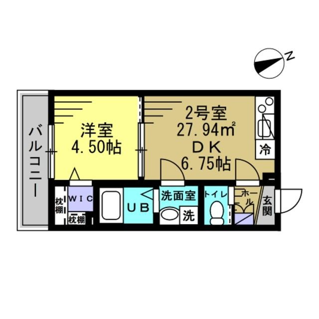 AJ八潮NorthⅢの間取り