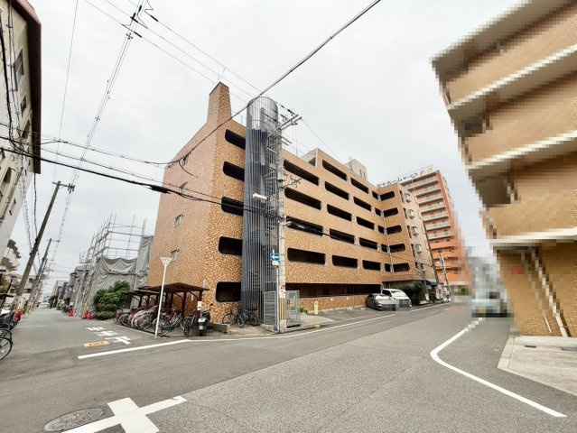 あびこターミナルハイツの外観|南面バルコニーですので、洗濯物が良く乾きますね！
