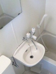 ロワレール横浜西壱番館の洗面所