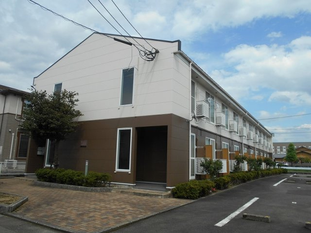 レオパレスサニーコート水落の外観|外はこのようになっています