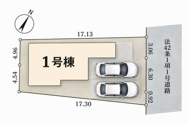 【区画図】 | 戸建 横浜市青葉区荏田西２丁目 | 区画図です。