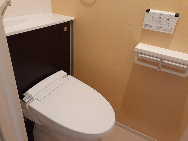 カラク・Ⅱのトイレ|落ち着いたトイレです