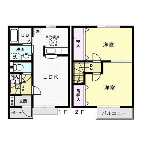 ＶｅｒｍｏｎｔＣａｓｔｉｎｇｓの間取り