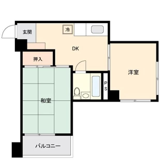 リレント白山の間取り