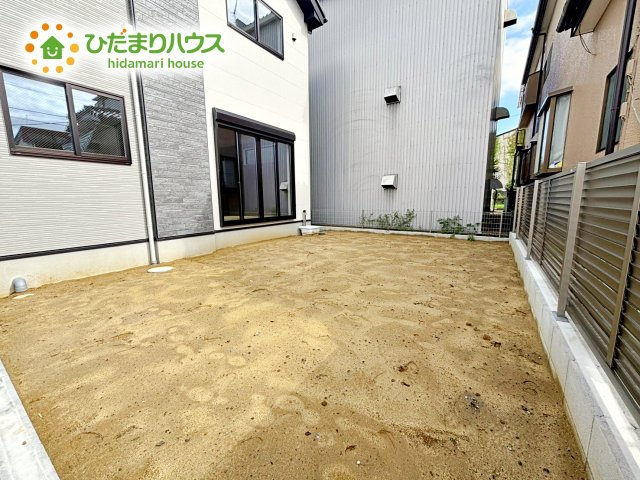 【庭】 | 水戸市本町4期　新築戸建 | お庭付物件になります！お庭遊びや、プールなどお子様も大喜び(^^)