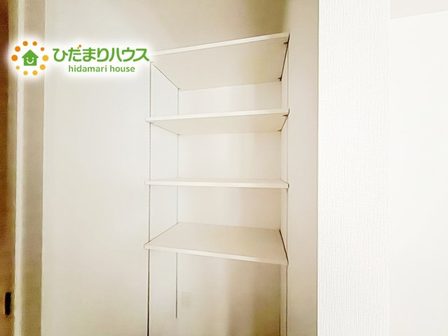 【収納】 | 水戸市本町4期　新築戸建 | キッチンパントリーにはお料理に必要な調味料や保存食品のストックなど、様々なものを収納いただけます！