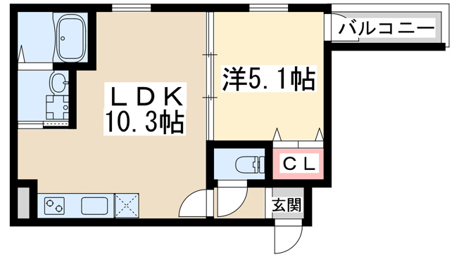 【間取り】 | フジパレス十三イースト