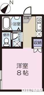 【間取り】 | ジュネス東高円寺