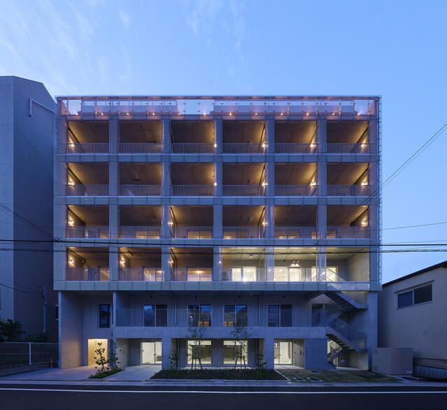 ルーチェヴィラ菊川の外観パース