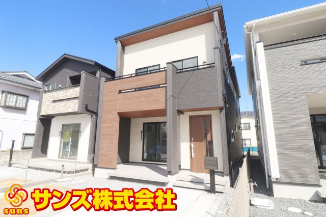 郡山市昭和2丁目　　　２号棟　　　小原田小学校、小原田中学区の外観|南東側から見た外観♪
