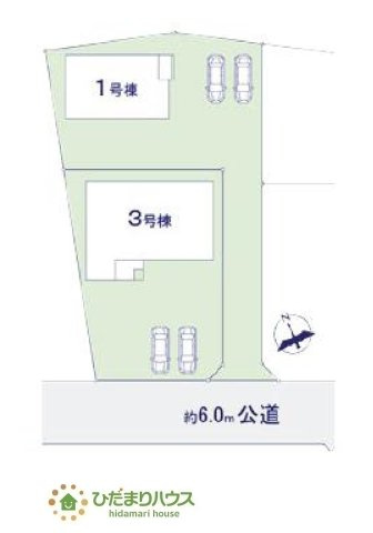 【区画図】 | 水戸市東前町5期　新築戸建　3号棟 | 公園近くお子様連れに方にもおすすめ。