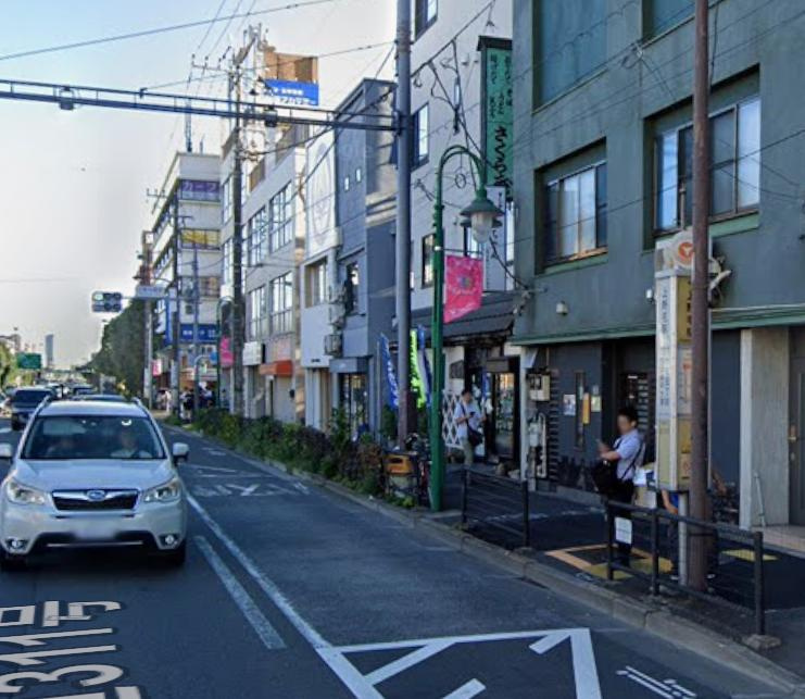世田谷区上野毛３丁目の店舗事務所の周辺