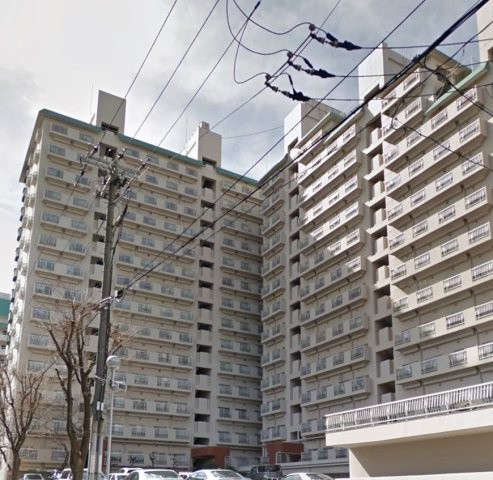朝日プラザ千里B棟の外観