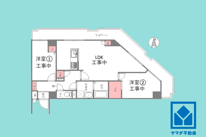 サントピア尼崎2の間取り