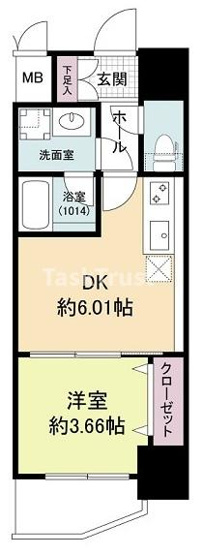 【間取り】 | ブランシエスタ天満