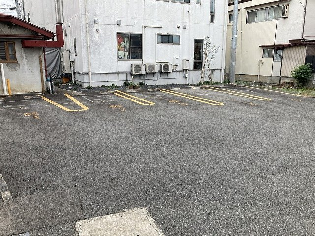 七日町光明寺様第二駐車場の外観