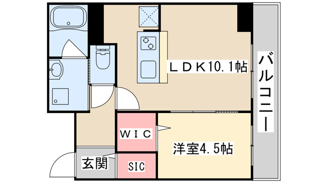 【間取り】 | ジョワイユ新大阪