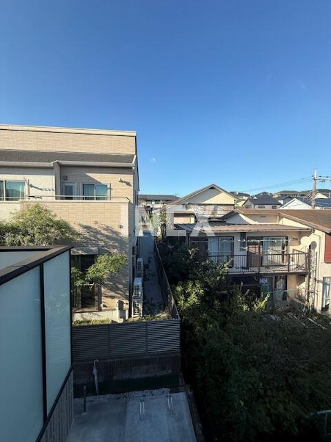 横浜市戸塚区平戸４丁目のテラスの展望