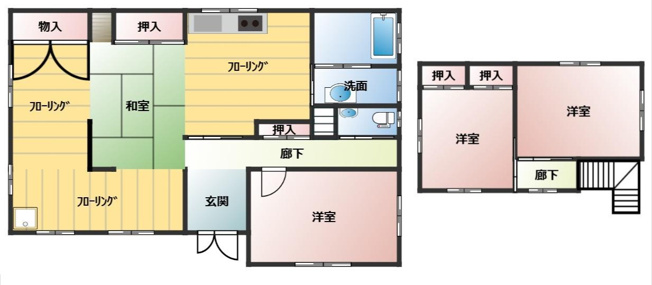 【間取り】 | 八代市横手町