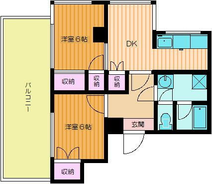筑波ビルの間取り