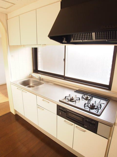筑波ビルのキッチン