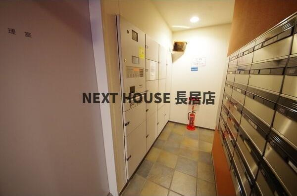 西長堀パークホームズの玄関