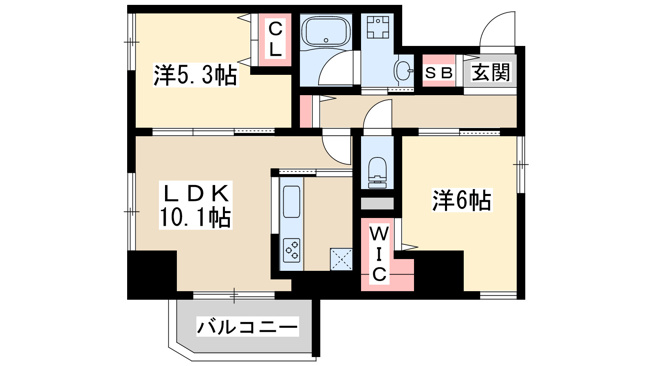 【間取り】 | ダイワシティー新大阪