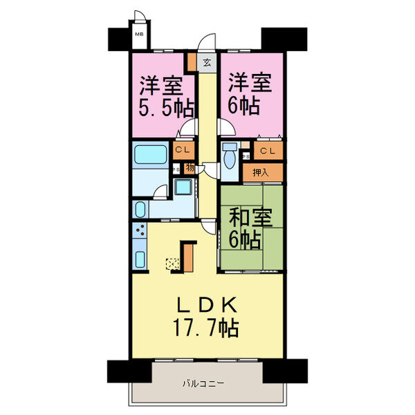 シャトレ愛松半田Ⅲ