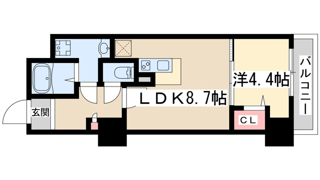 【間取り】 | グランセジュール江坂
