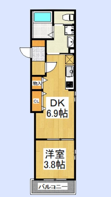 アモンディエの間取り