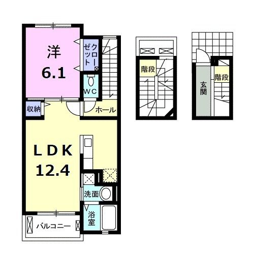 【間取り】 | サンリット王禅(サンリットオウゼン)