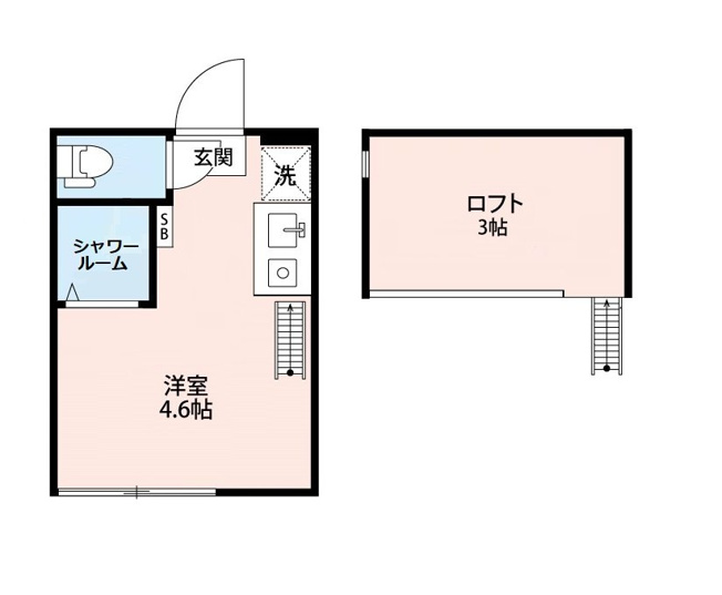 【間取り】 | Villa Aube SHIMO17