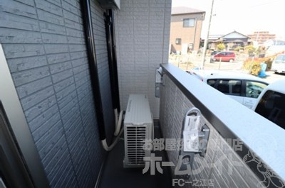 セレスティア江戸川Ⅱのバルコニー