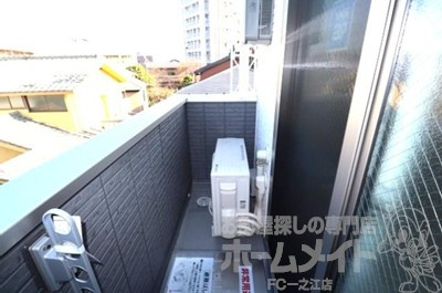 セレスティア江戸川Ⅱのバルコニー