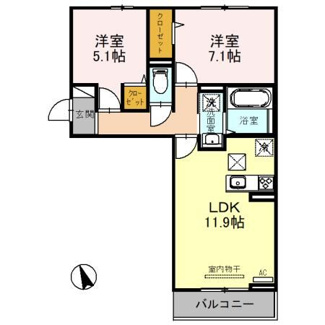 【間取り】 | オーチャードヒル　参番館