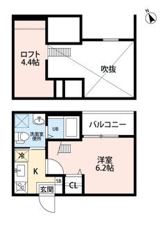 【間取り】 | ヴァンクール中小田井