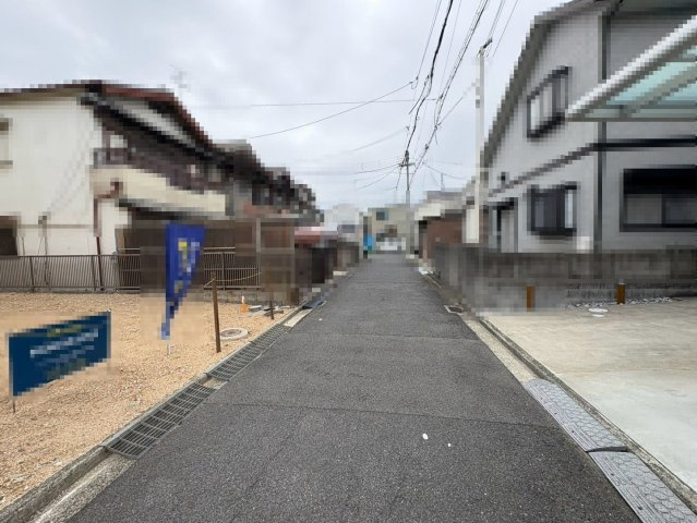 式内町　新築一戸建の前面道路含む現地写真|◆現地見学いつでも可能です◆お気軽にお問い合わせ下さいませ♪