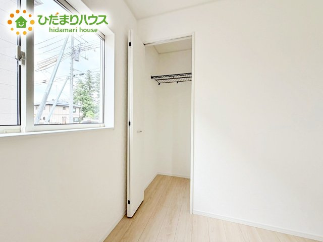 【収納】 | 那珂市瓜連第14　新築戸建　2号棟 | クローゼットタイプの収納は荷物がどこにあるかすぐに見つかります！