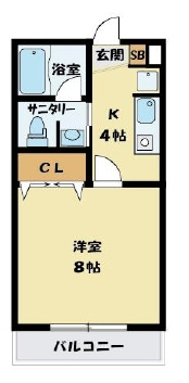 パークハイムⅢの間取り