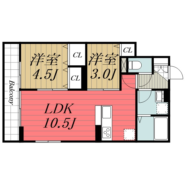 【間取り】 | グランデュール新検見川