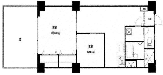 秀和東中野レジデンスの間取り