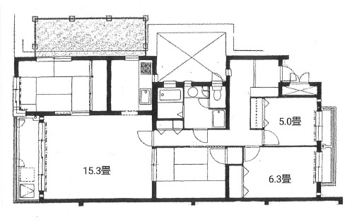 【間取り】 | ハイツ大井町D棟
