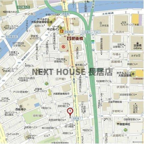 アーデン京町堀イーストの地図