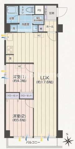ライオンズマンション両国第3の間取り|最上階・南西角部屋住戸につきまして日当たり・通風・眺望良好。新規リノベーション施工が完了いたしましたのでいつでも内覧が可能です。安心のアフターサービス保証付きですのでご購入後も安心して暮らせます。