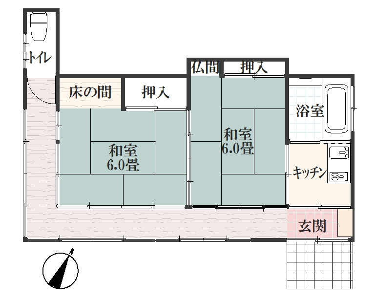 八街市大木　中古戸建の間取り|図面と現況に相違がある場合、現況を優先致します。
