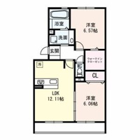 【間取り】 | Gran Felicia | お部屋の間取りです